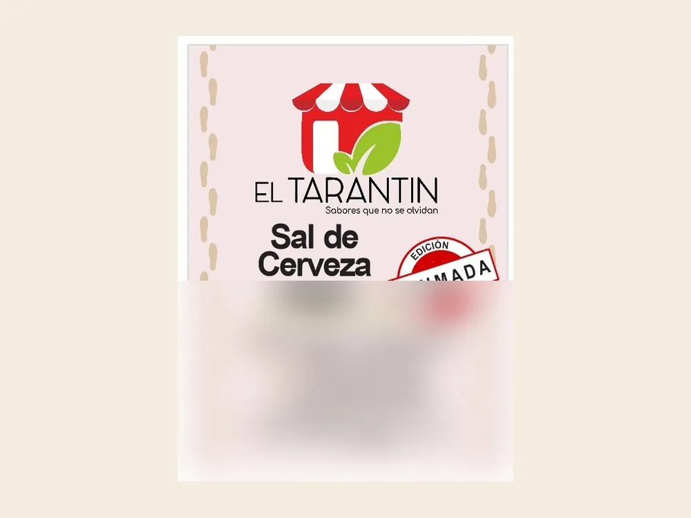 Sal de Cerveza Negra Ahumada El Tarantin (imagen de referencia)