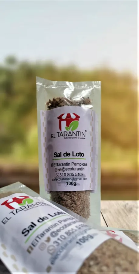 Empaque de Sal Loto El Tarantin