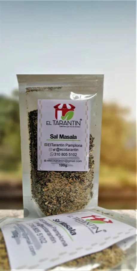 Empaque de Sal Masala El Tarantin