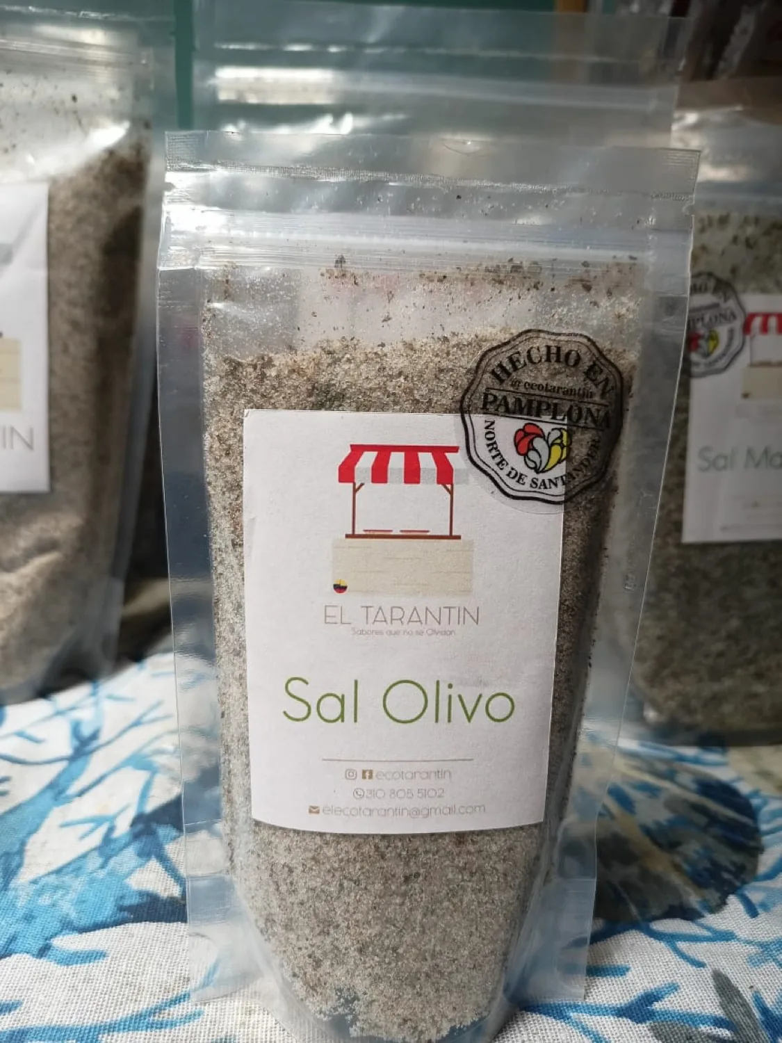 Empaque de Sal Olivo El Tarantin
