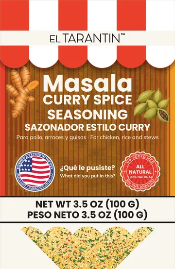 Bolsa de Sal Masala, el frente